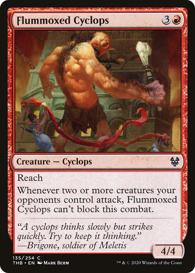 Flummoxed Cyclops (135) - Theros Beyond Death