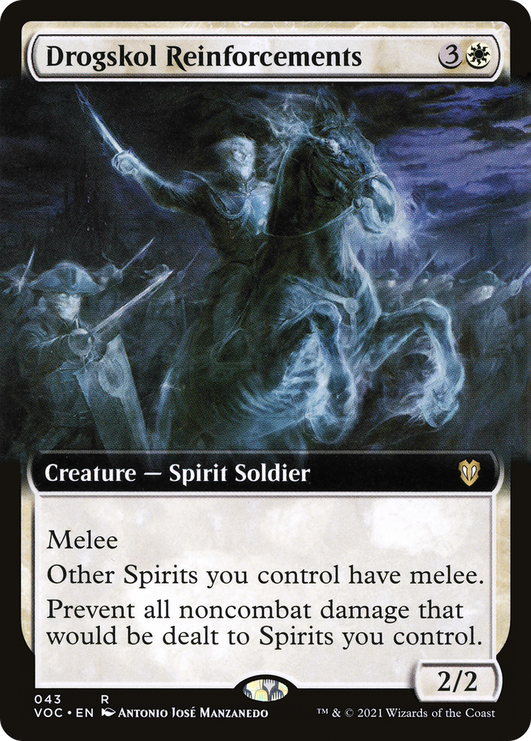 Drogskol Reinforcements (Extended Art) (043) - Crimson Vow Commander
