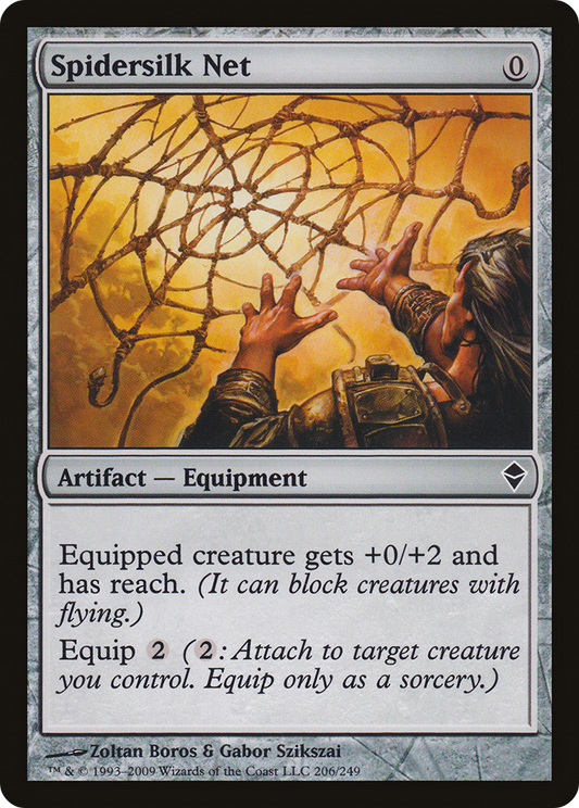 Spidersilk Net [Zendikar] Foil
