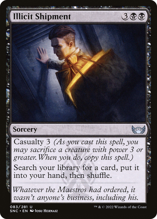 Illicit Shipment (083) Foil - Streets of New Capenna