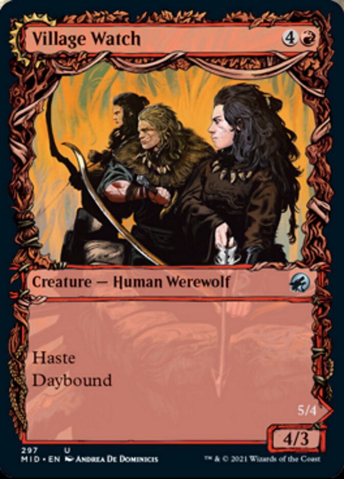 Village Watch (Showcase) (297) - Innistrad: Midnight Hunt
