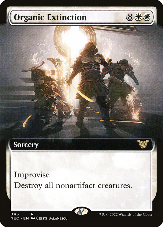 Organic Extinction (Extended Art) [Kamigawa: Neon Dynasty Commander]