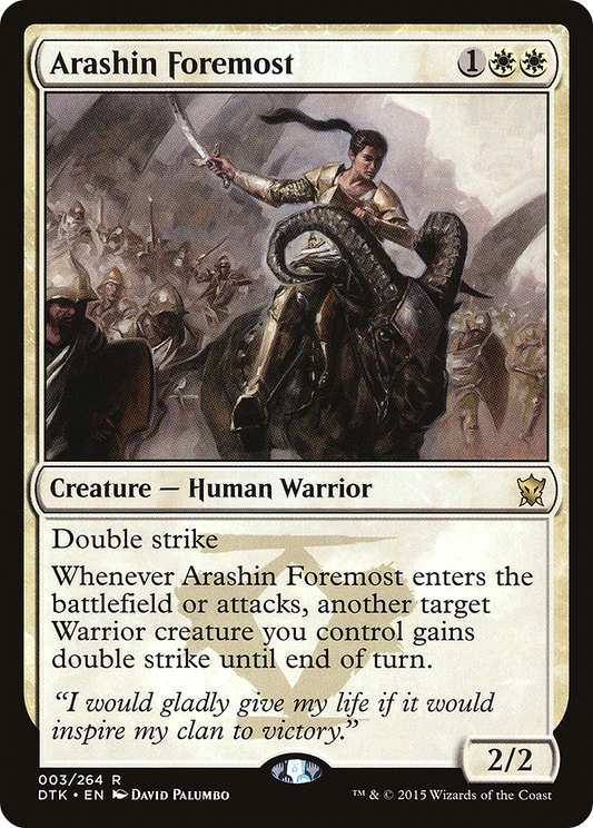 Arashin Foremost [Dragons of Tarkir]