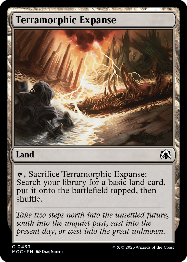 Terramorphic Expanse [March of the Machine Commander] | Silver Goblin