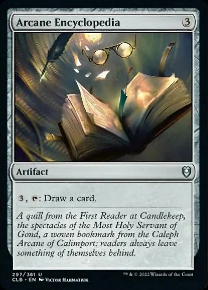 Arcane Encyclopedia [Commander Legends: Battle for Baldur's Gate] | Silver Goblin