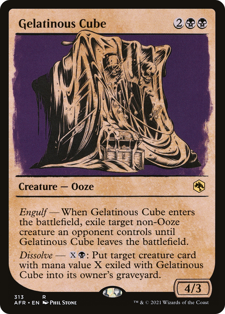 Gelatinous Cube (Showcase) (313) - Adventures in the Forgotten Realms