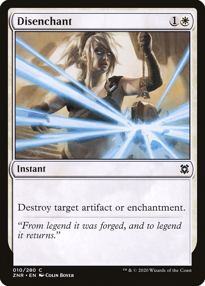 Disenchant [Zendikar Rising] | Silver Goblin