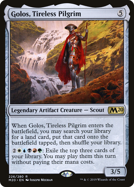 Golos, Tireless Pilgrim (226) - Core Set 2020
