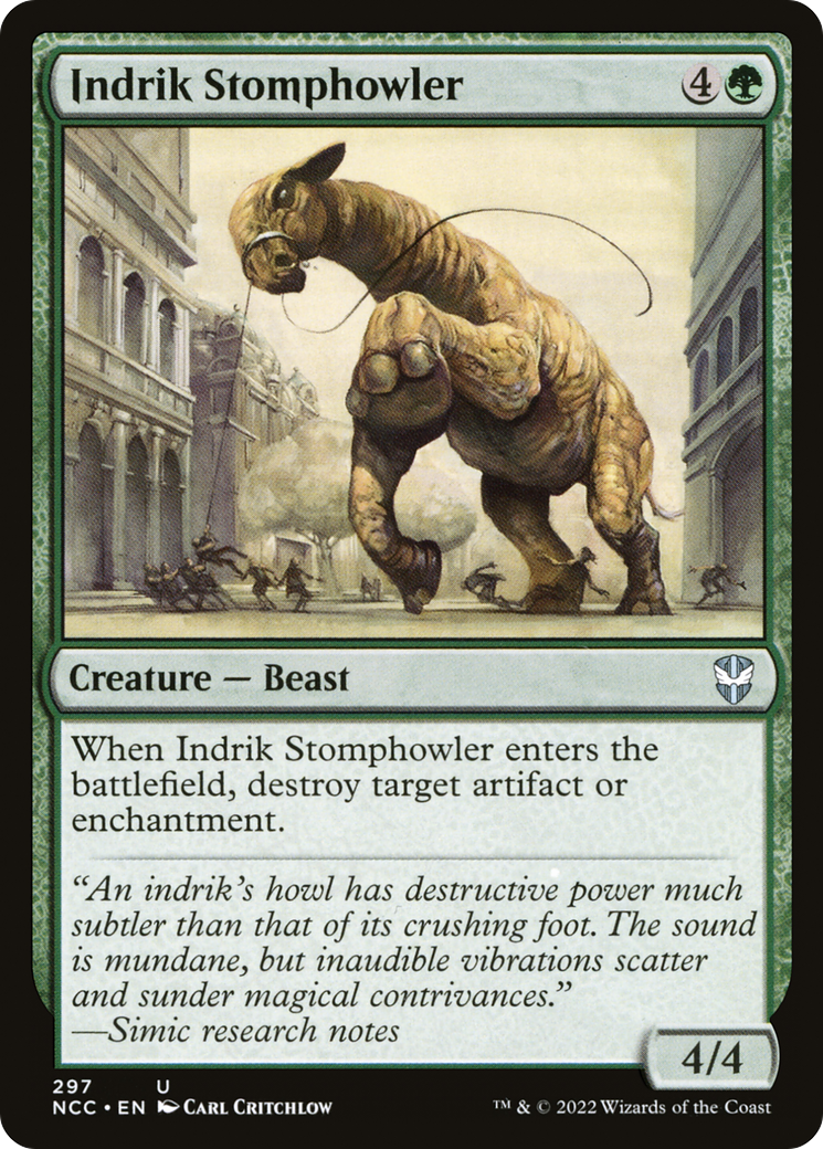 Indrik Stomphowler (297) - New Capenna Commander