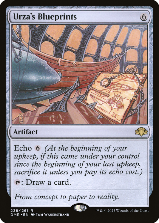 Urza's Blueprints [Dominaria Remastered] Foil