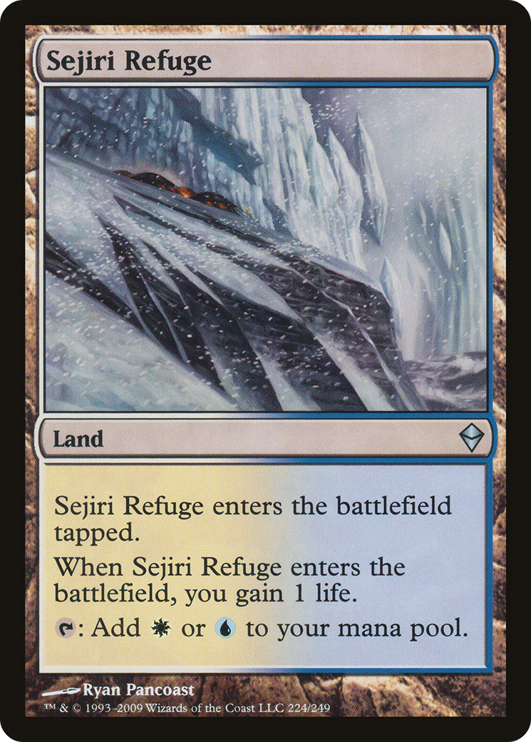 Sejiri Refuge (224) Foil - Zendikar