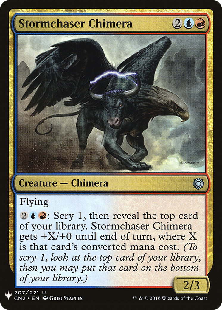 Stormchaser Chimera (CN2-207) - The List
