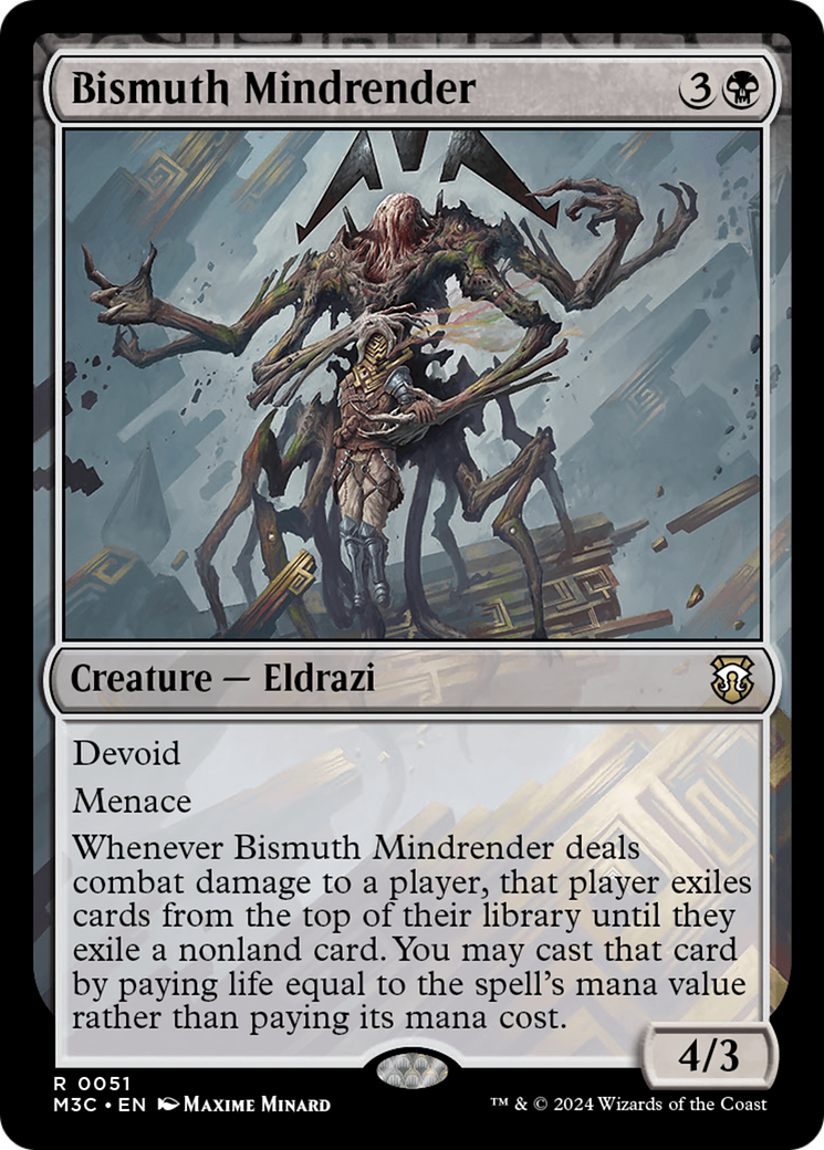 Bismuth Mindrender (Ripple Foil) [Modern Horizons 3 Commander] | Silver Goblin
