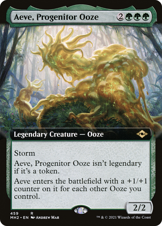 Aeve, Progenitor Ooze (Extended Art) [Modern Horizons 2] Foil