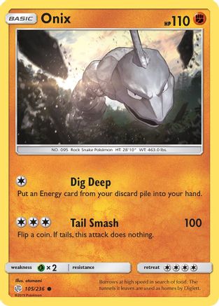 Onix (105) - SM  Cosmic Eclipse
