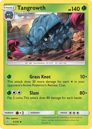 Tangrowth (6) - SM  Cosmic Eclipse