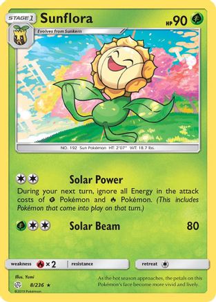 Sunflora (8) - SM  Cosmic Eclipse