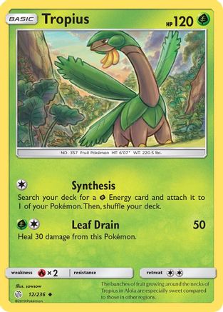 Tropius (12) - SM  Cosmic Eclipse