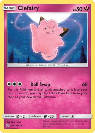 Clefairy (144) - SM  Cosmic Eclipse