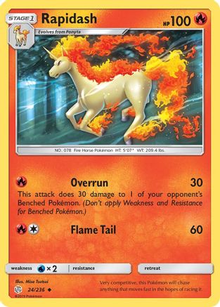 Rapidash (24) - SM  Cosmic Eclipse