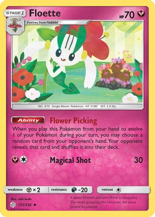 Floette (151) - SM  Cosmic Eclipse