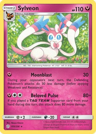 Sylveon (155) - SM  Cosmic Eclipse