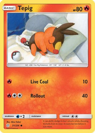 Tepig (31) - SM  Cosmic Eclipse