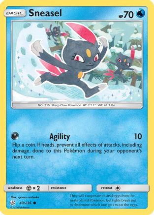 Sneasel (43) - SM  Cosmic Eclipse