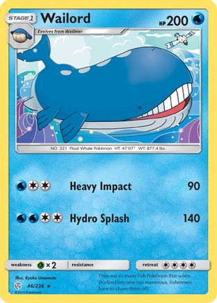 Wailord (46) - SM  Cosmic Eclipse
