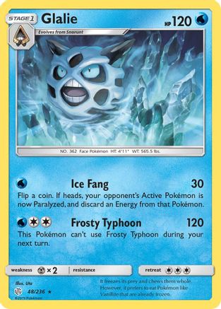 Glalie (48) - SM  Cosmic Eclipse