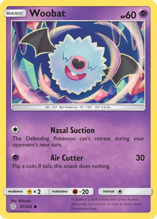 Woobat (87) - SM  Cosmic Eclipse