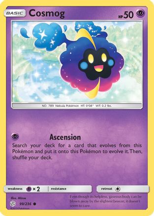 Cosmog - 99/236 (99) - SM  Cosmic Eclipse