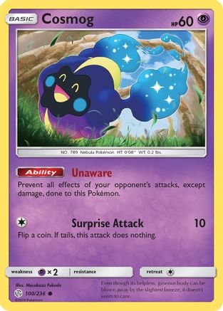 Cosmog - 100/236 (100) - SM  Cosmic Eclipse