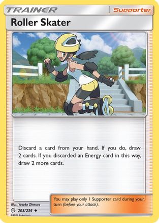 Roller Skater (203/236) [Sun & Moon: Cosmic Eclipse] | Silver Goblin