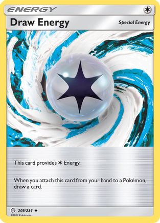 Draw Energy (209/236) [Sun & Moon: Cosmic Eclipse] | Silver Goblin