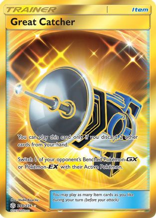 Great Catcher (Secret) (264) Holofoil - SM  Cosmic Eclipse