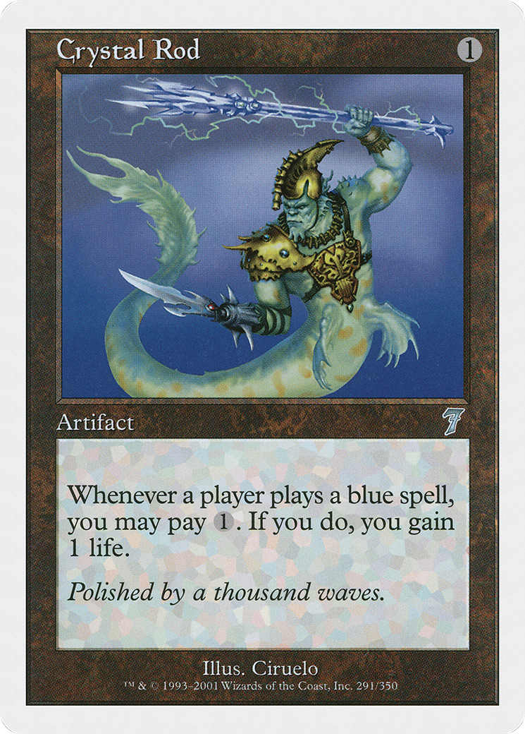 Crystal Rod (291) Foil - Seventh Edition