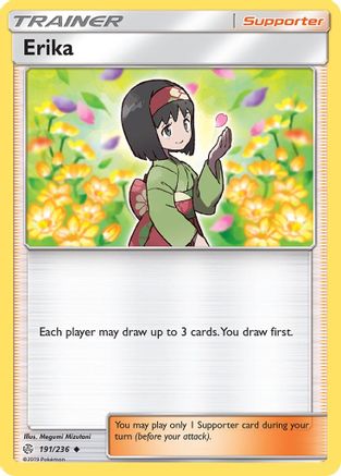 Erika (191) Reverse Holofoil - SM  Cosmic Eclipse