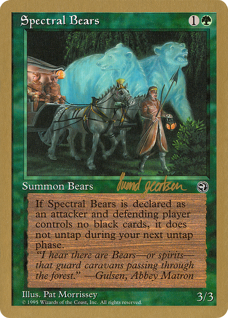 Spectral Bears - 1997 Svend Geertsen (HML) (Retro) - World Championship Decks 1997