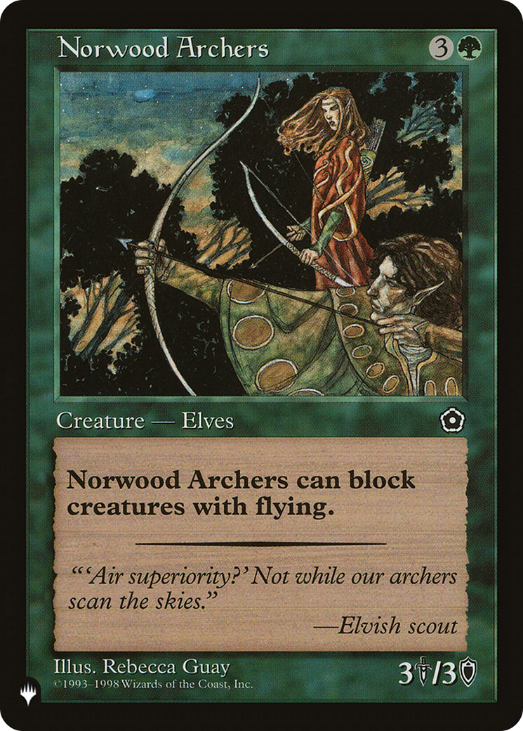 Norwood Archers (Retro) (P02-136) - The List