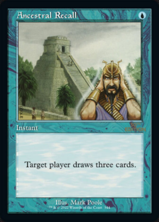Ancestral Recall (Retro) (344) - 30th Anniversary Edition
