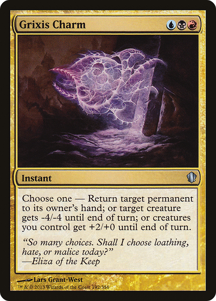 Grixis Charm (192) - Commander 2013