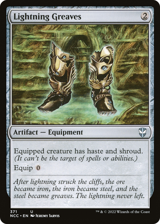 Lightning Greaves [Streets of New Capenna Commander]