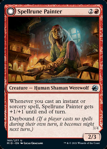 Spellrune Painter (160) Foil - Innistrad: Midnight Hunt