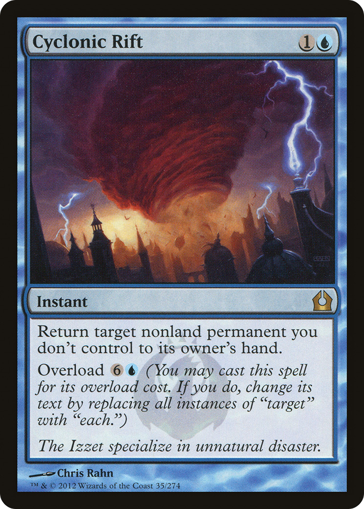 Cyclonic Rift (035) Foil - Return to Ravnica