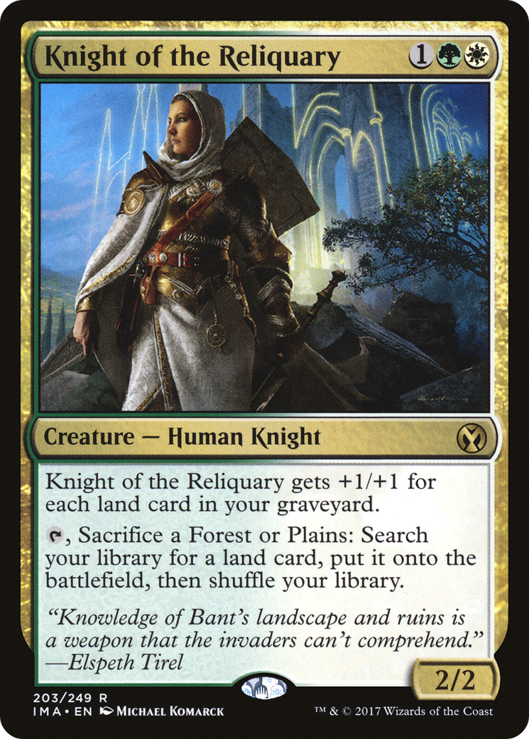 Knight of the Reliquary (203) - Iconic Masters