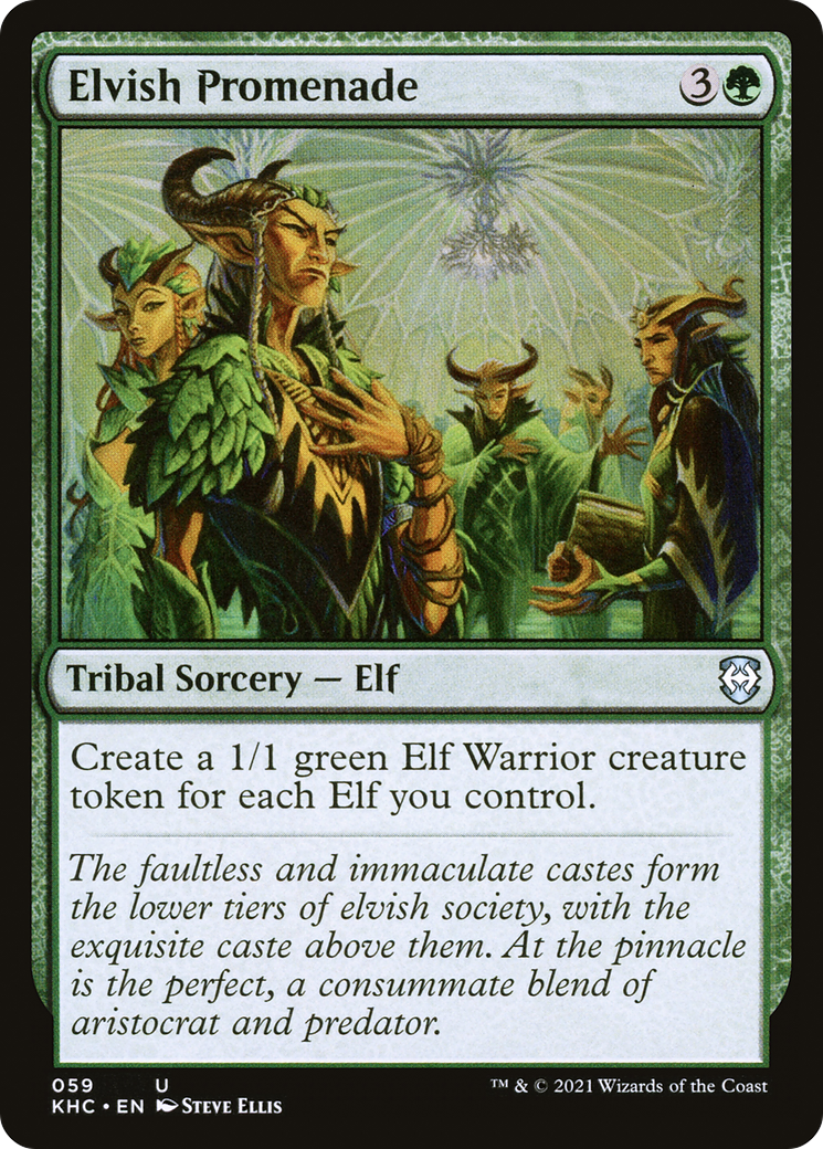 Elvish Promenade (059) - Kaldheim Commander