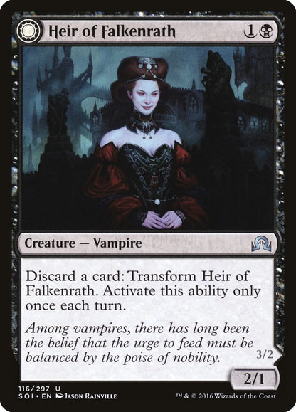 Heir of Falkenrath (116) Foil - Shadows over Innistrad