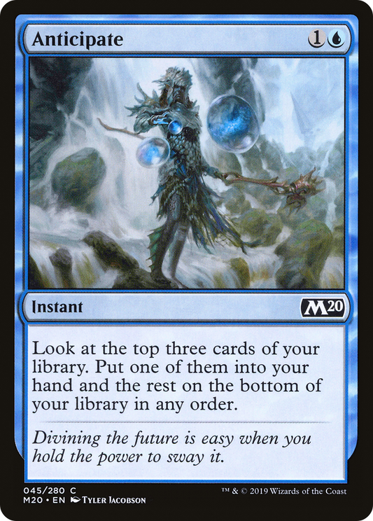 Anticipate (045) Foil - Core Set 2020