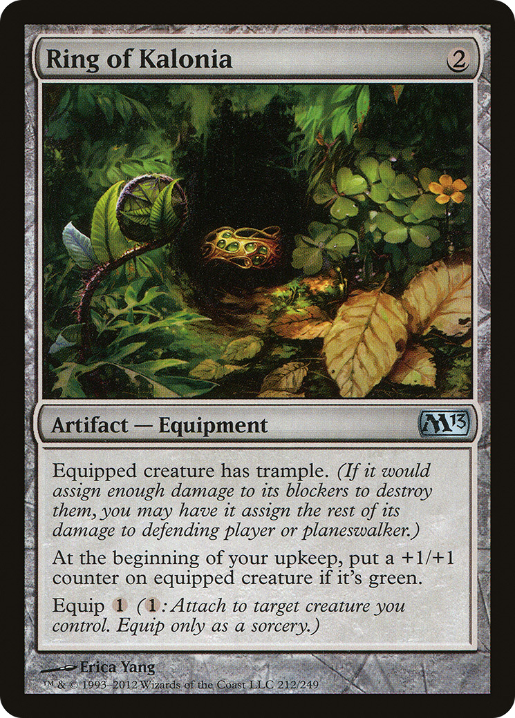 Ring of Kalonia (212) Foil - Magic 2013